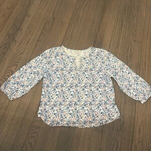Lucky Brand 3/4 sleeve shirt